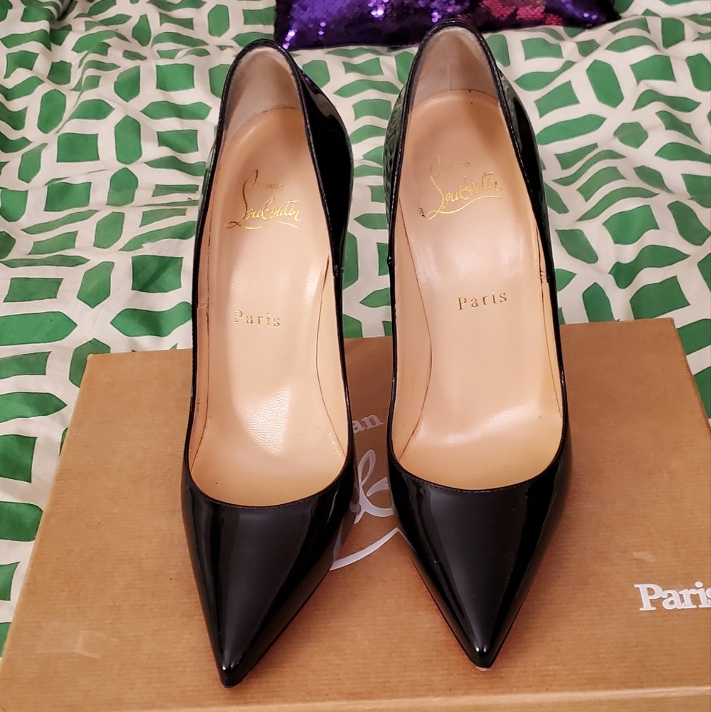 WORN ONCE Louboutin So Kate 120 Patent Pumps - Picture 3 of 8